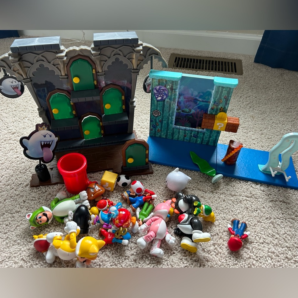 Super Mario Toys and Figures